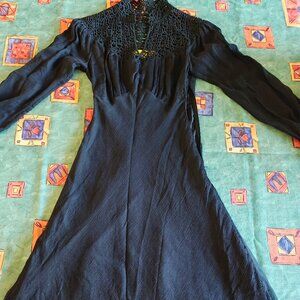 Catherine MaLendrino womens  black dress